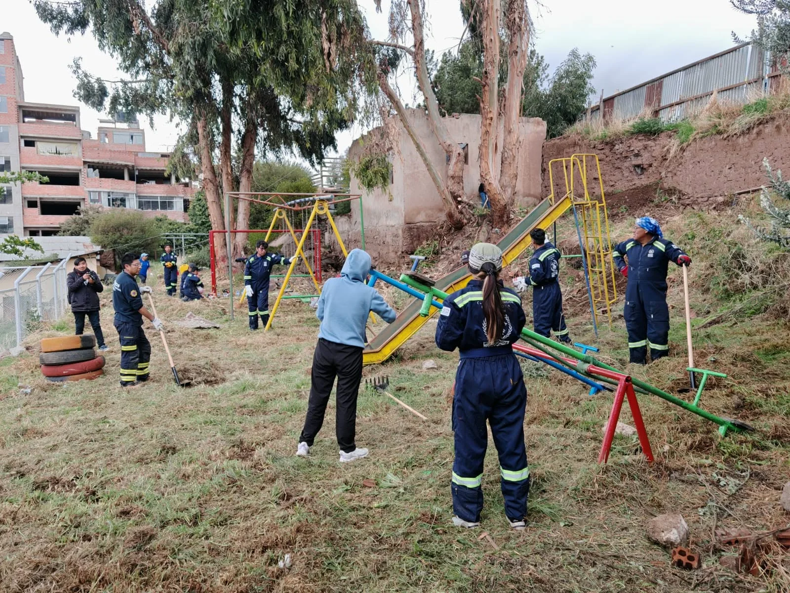 TRABAJO Y COMPROMISO: BUSF PERÚ APOYA EN LA MEJORA DEL CARE CESAREA LUNA OLIVERA DE FLORES