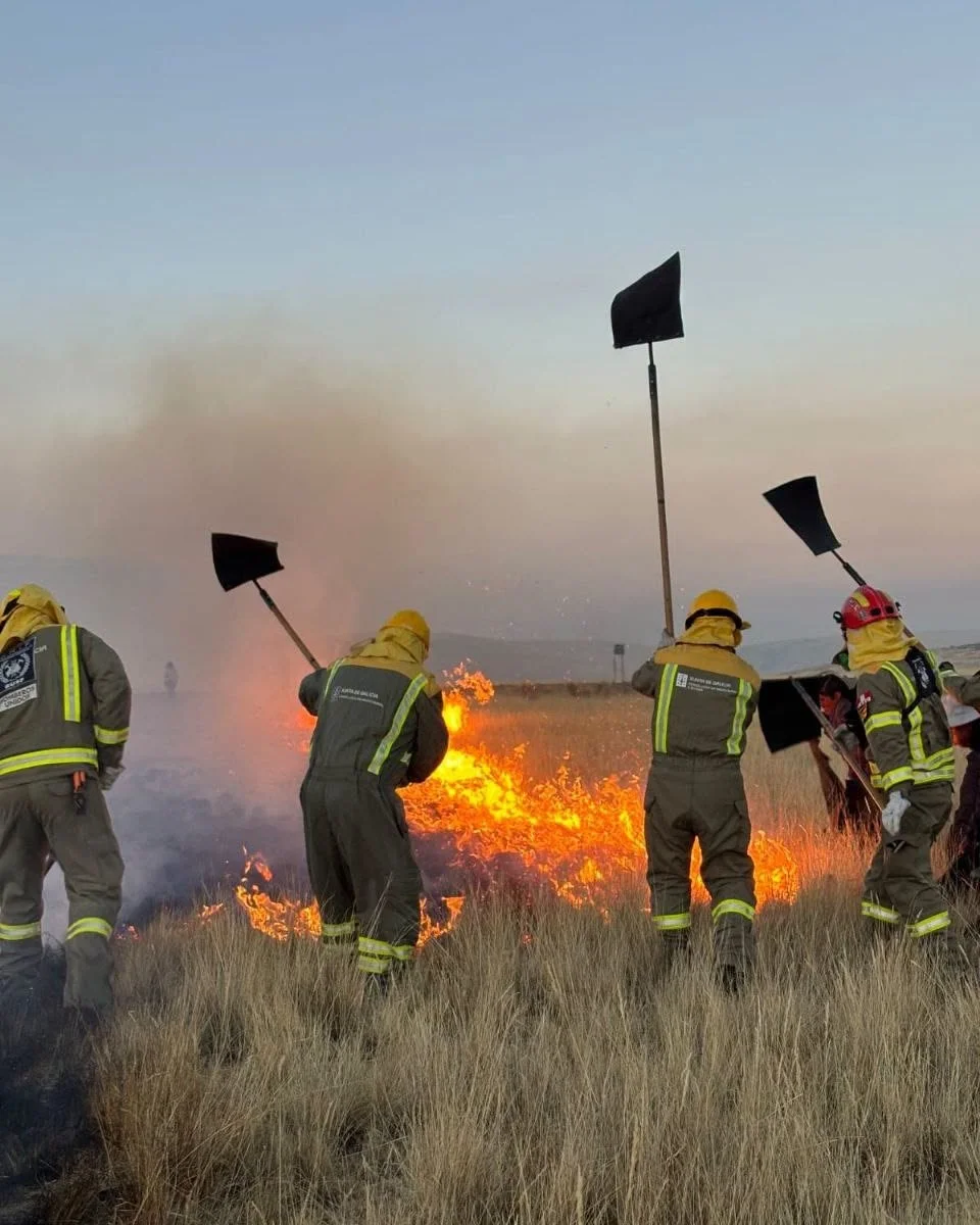 Temporada de incendios en el sur de Perú