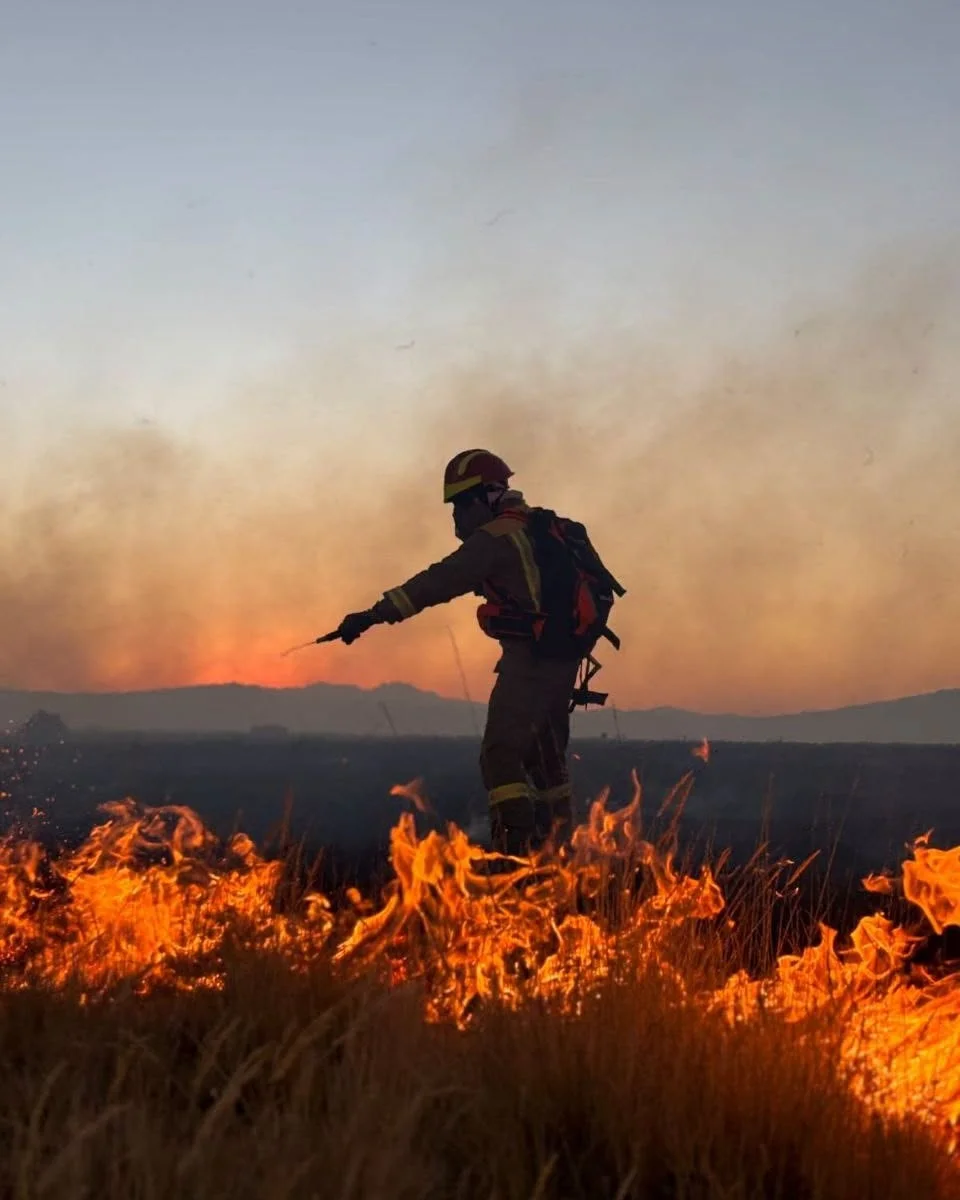 Temporada de incendios en el sur de Perú